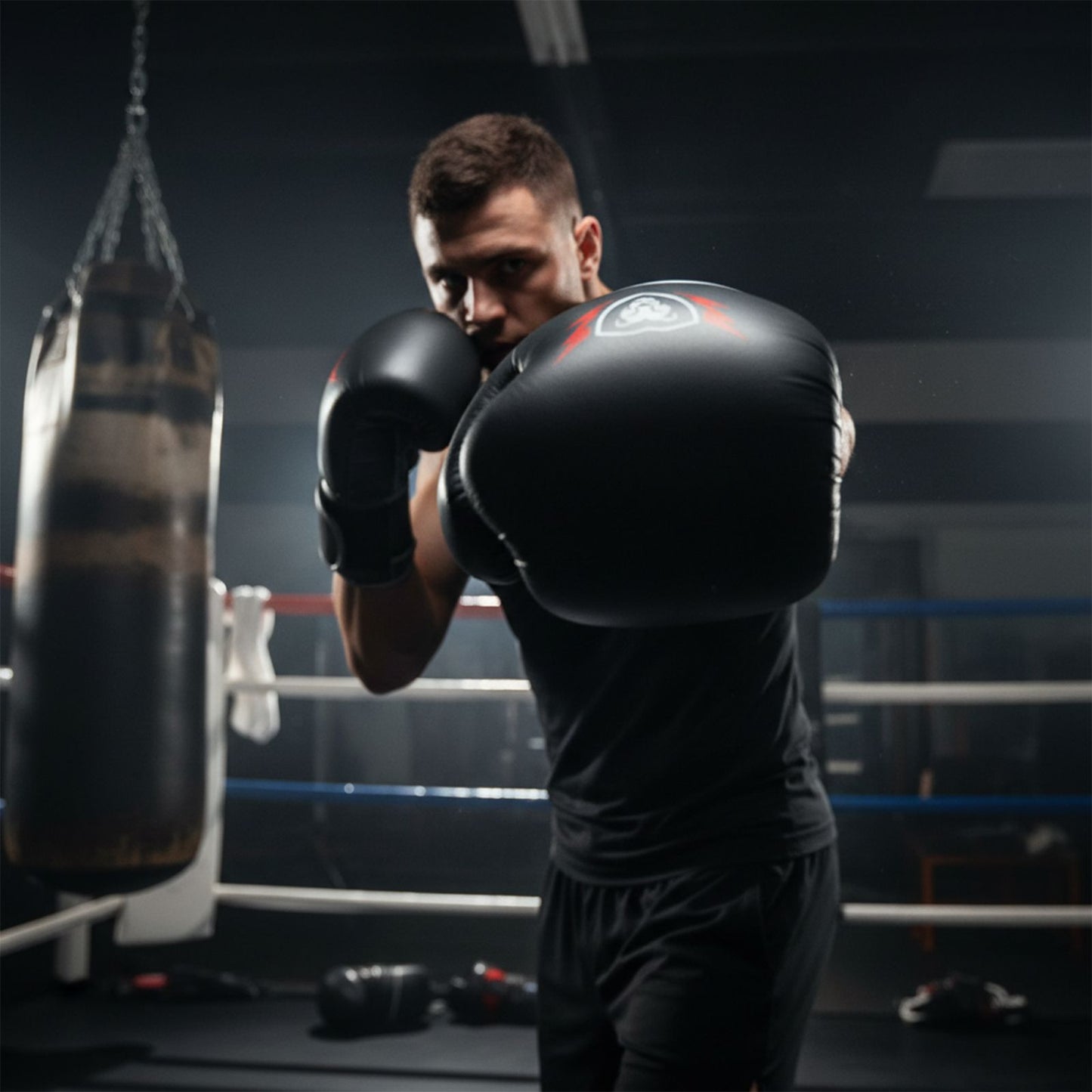 Cowhide Leather Boxing Gloves Training & Kickboxing Gloves