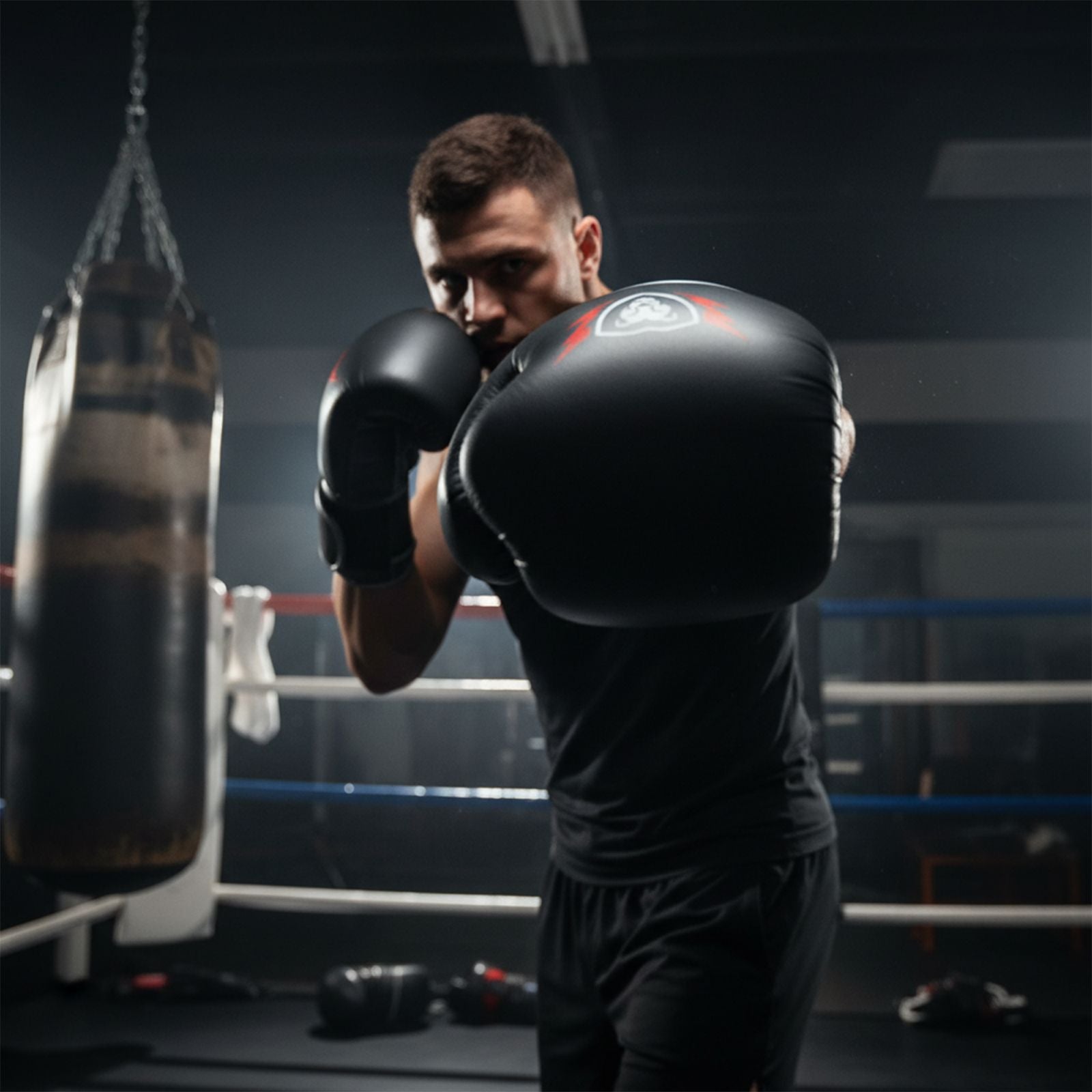 Cowhide Leather Boxing Gloves Training & Kickboxing Gloves