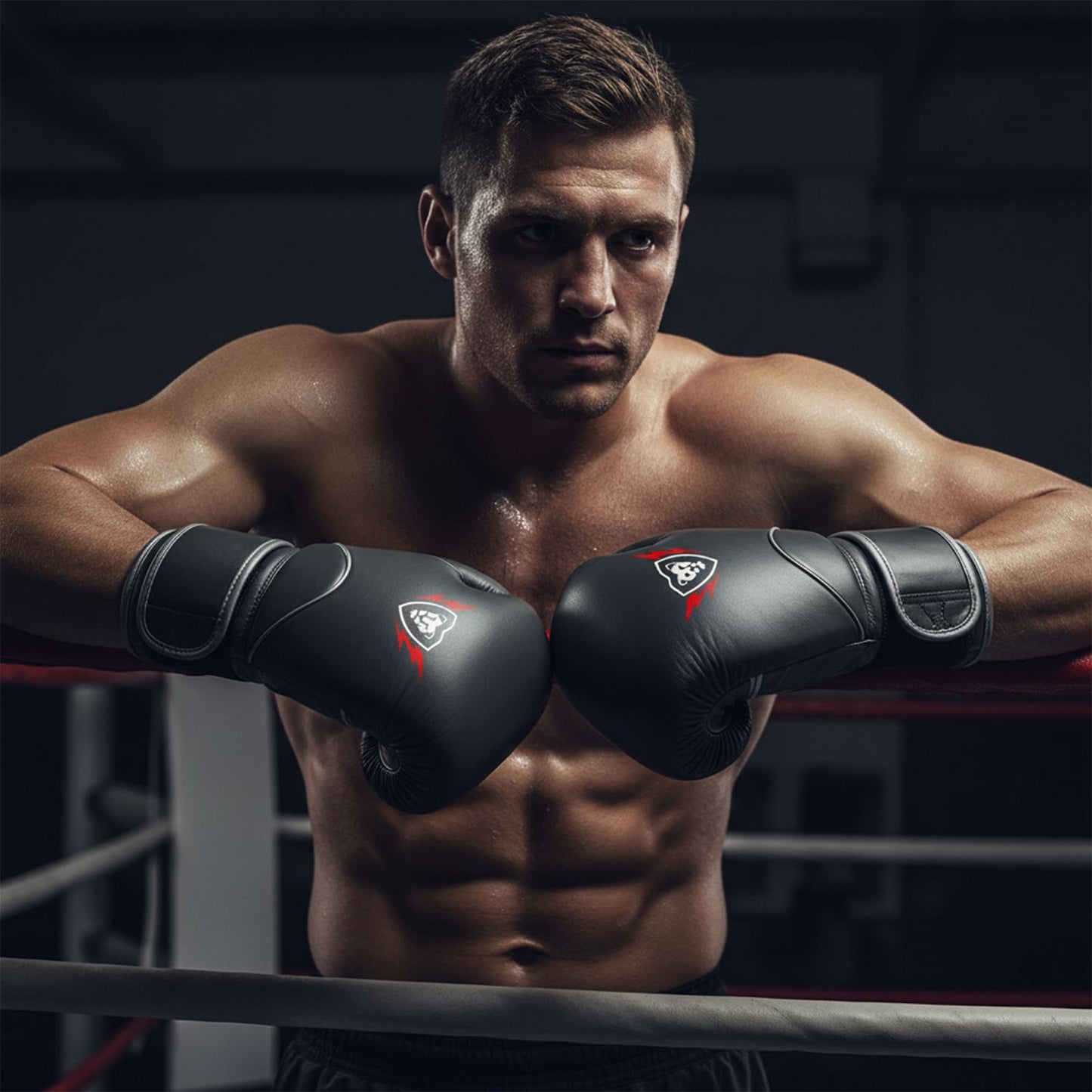 Cowhide Leather Boxing Gloves Training & Kickboxing Gloves
