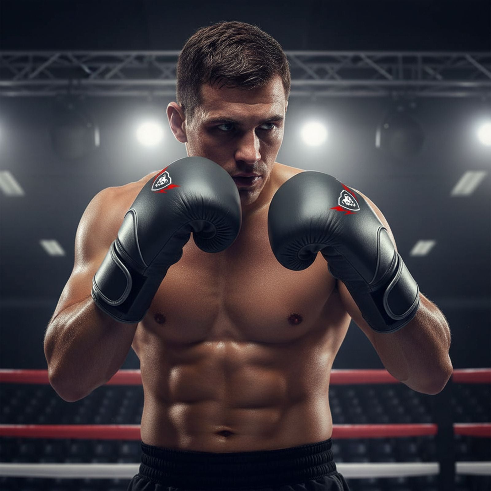 Cowhide Leather Boxing Gloves Training & Kickboxing Gloves