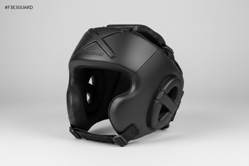 Image related Headguard with light grey #F3F3F3 background